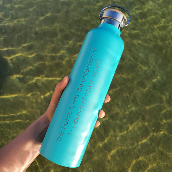SeaClean Reusable Bottle (Laguna Blue) 1000ml