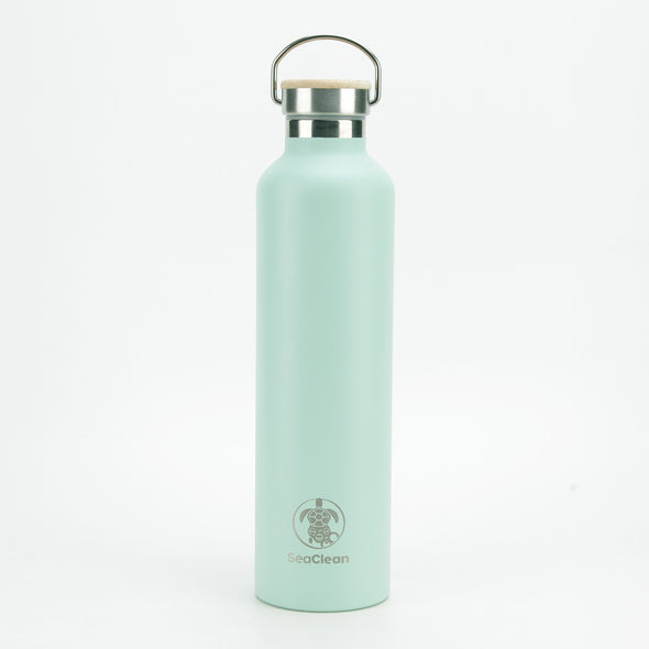 SeaClean Reusable Bottle (Mint) 1000ml