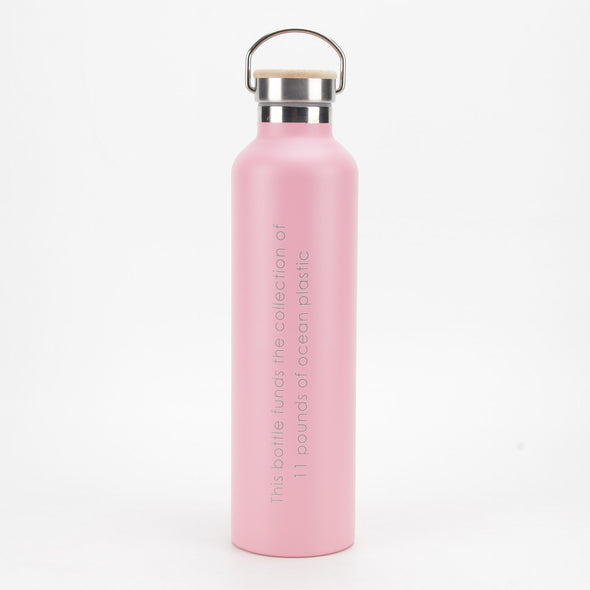SeaClean Reusable Bottle (Pink Coral) 1000ml