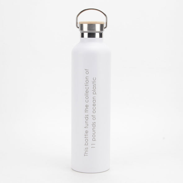 SeaClean Reusable Bottle (Glacier White) 1000ml