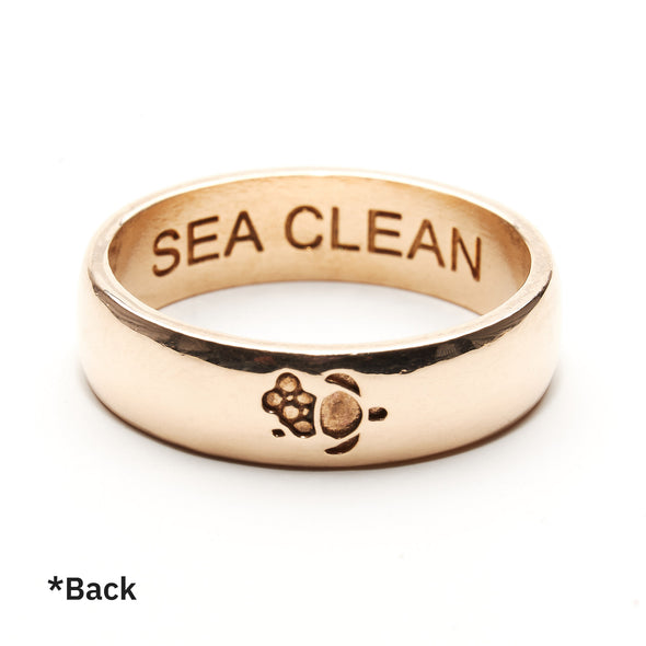 #Saveourseas Ring (Bronze)