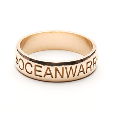 #Oceanwarrior Ring (Bronze)