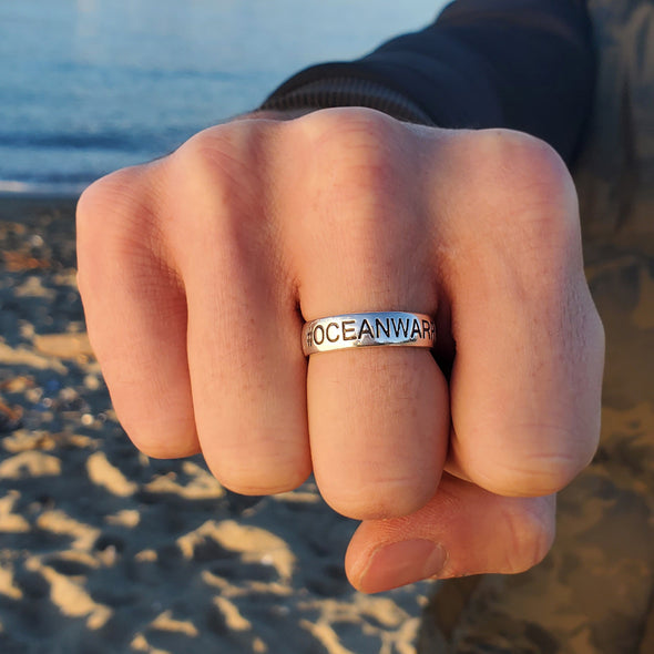 #Oceanwarrior Ring (Sterling silver)