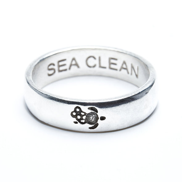 #SeaClean Ring (Sterling silver)