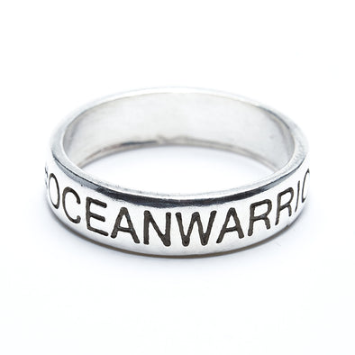 #Oceanwarrior Ring (Sterling silver)